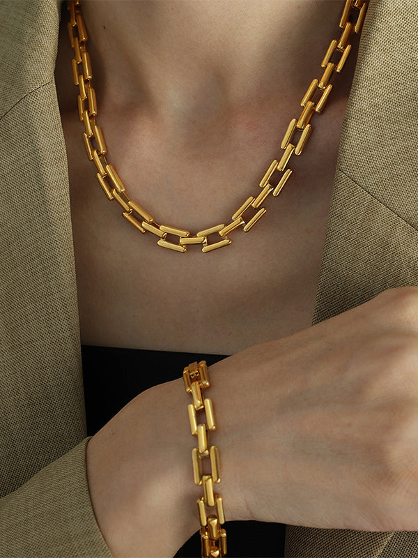 Chains Geometric Bracelet Accessories Necklaces Accessories